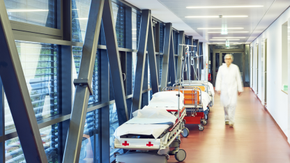 Beitragsbild zur Pressemitteilung gegen die Streichung der Leistungsgruppe Infektiologie im Entwurf zum Gesetz zur Anpassung der Krankenhausreform (KHAG)